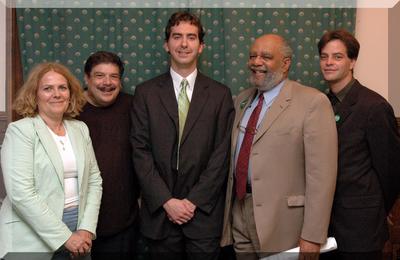 Ralph Ferrucci with Governor candidate Cliff Thornton, Attorney General candidate Nancy Burton, Secretary of State candidate Mike DeRosa, and 3rd District Congressional candidate Daniel Sumrall