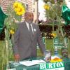 Cliff addresses the assembled reporters at a press conference announcing Nancy Burton as the Green Party Candidate for Attorney General.