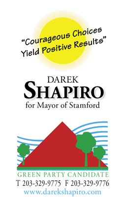 Darek Shapiro for Mayor of Stamford